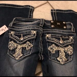 Girls kids size 10 miss me jeans inseam 29 new